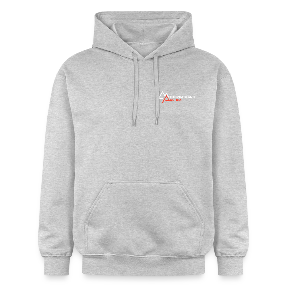 Respect for Bikers Hoodie - Hellgrau meliert
