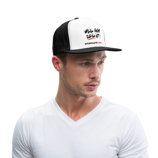 Motorradland Austria Biker Cap - Weiß/Schwarz