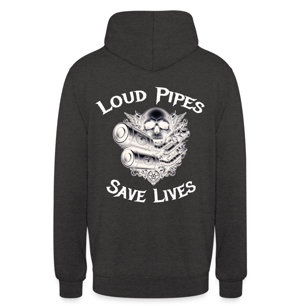 Loud Pipes Hoodie Unisex - Anthrazit