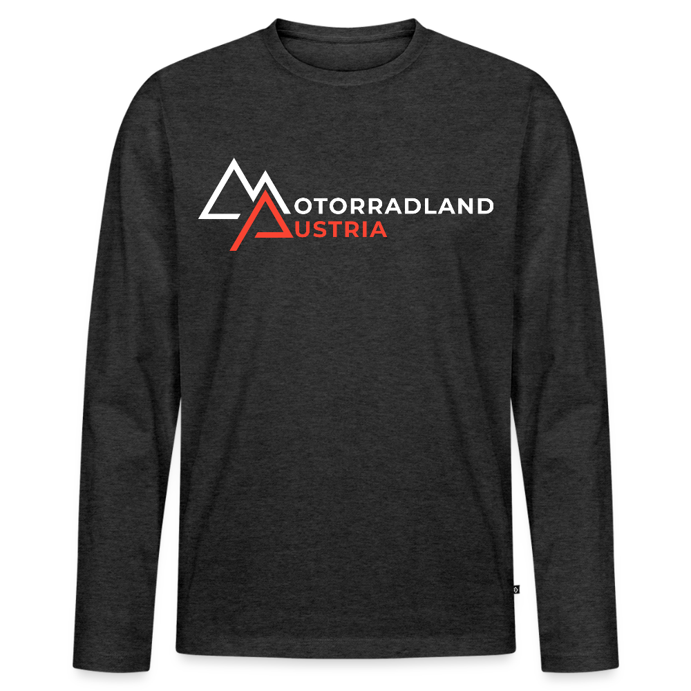 Men's Premium Longsleeve - Anthrazit meliert