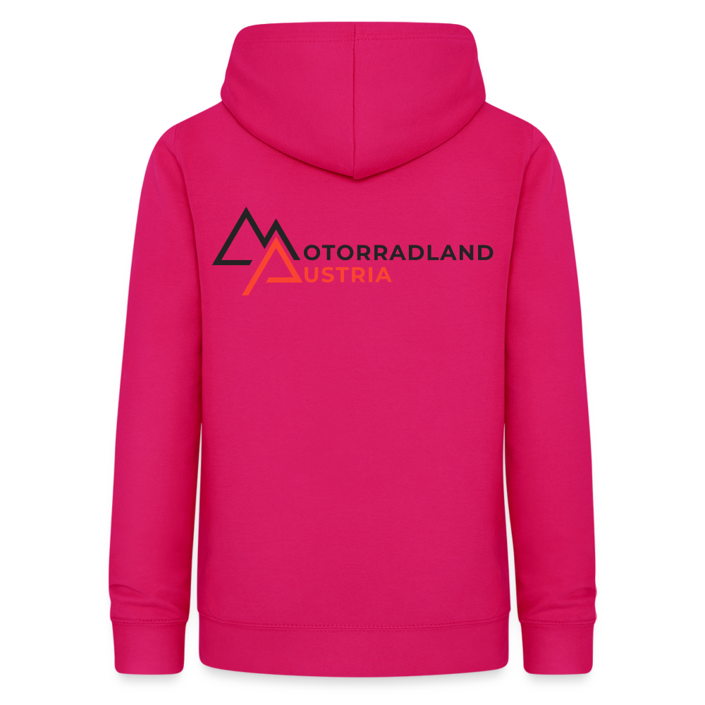 RIDE SAVE Hoodie Women - dunkles Pink