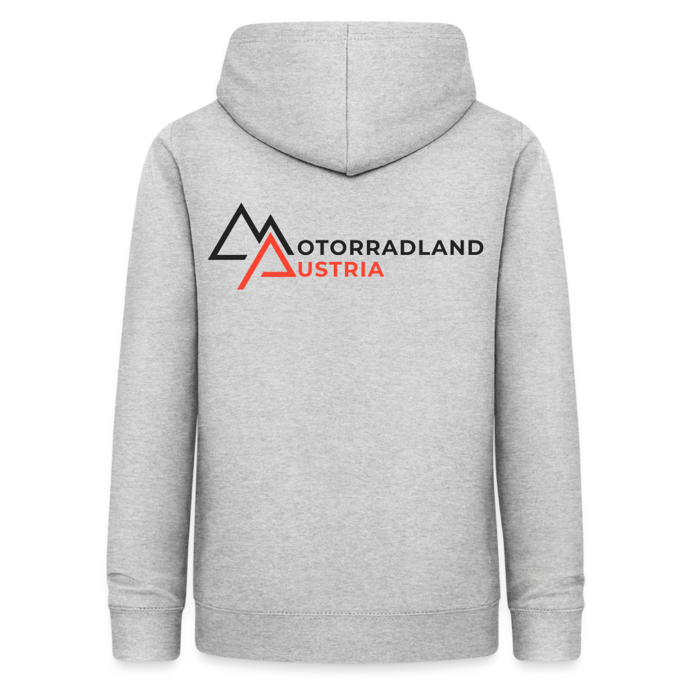 RIDE SAVE Hoodie Women - Hellgrau meliert