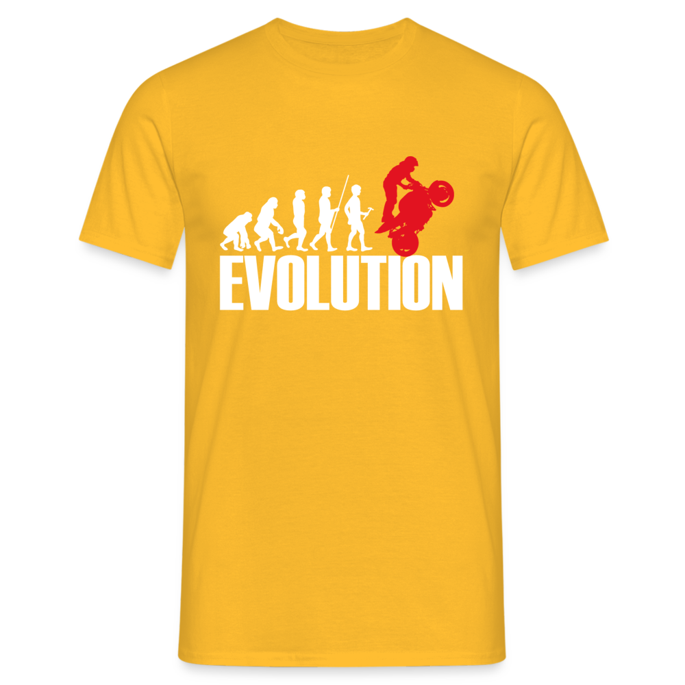 Evolution T-Shirt - Gelb
