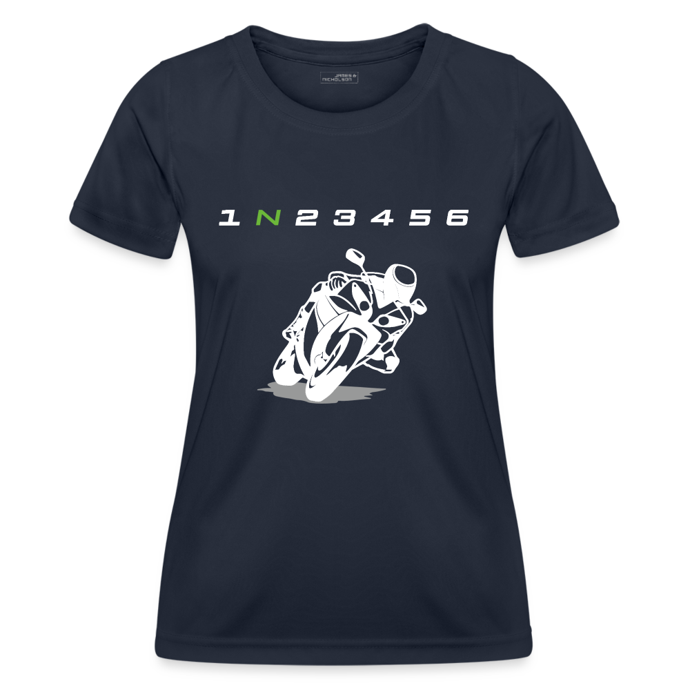 Funktions-T-Shirt Damen - Navy