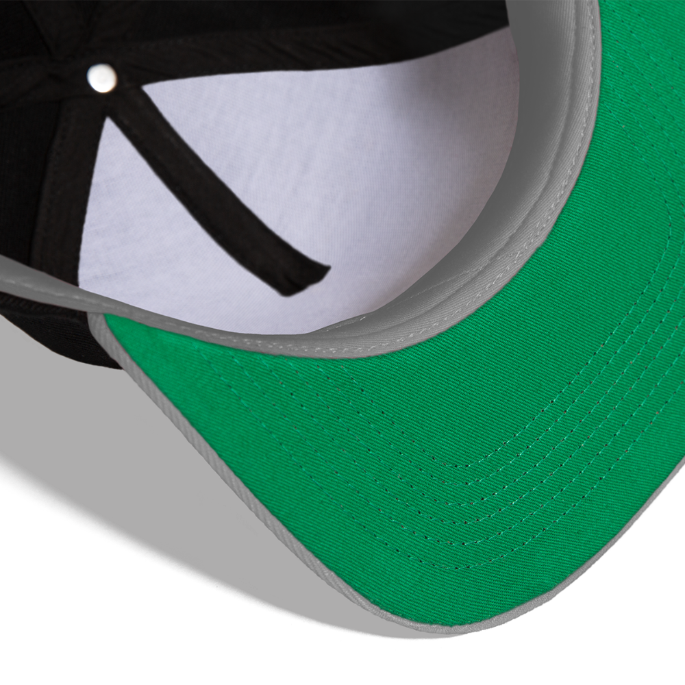 Snapback Cap Racing - Schwarz/Grau
