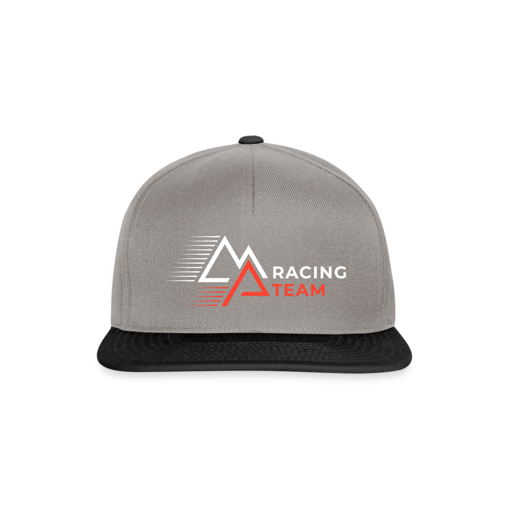 Snapback Cap Racing - Graphit/Schwarz