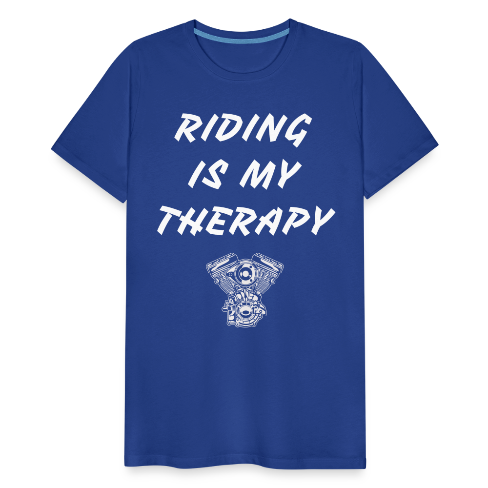 Riding is my Therapy - Königsblau