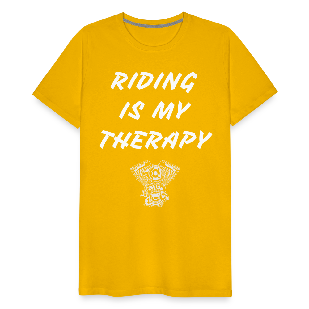 Riding is my Therapy - Sonnengelb