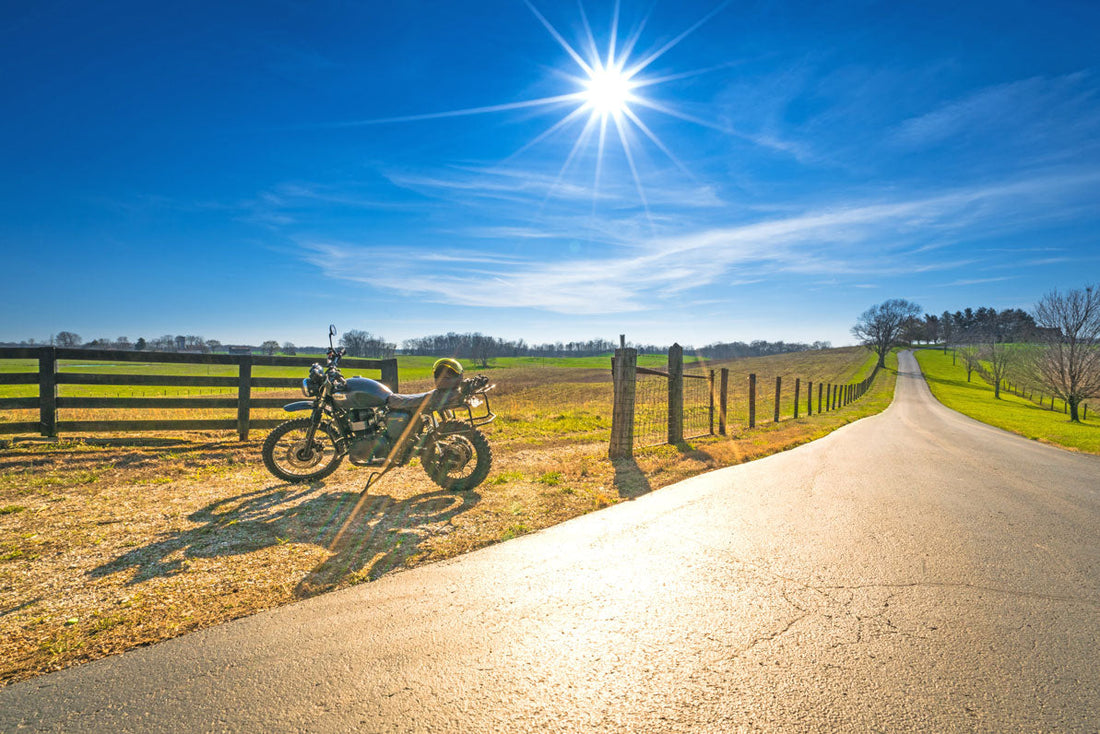 Motorradfahren im Sommer und bei Hitze