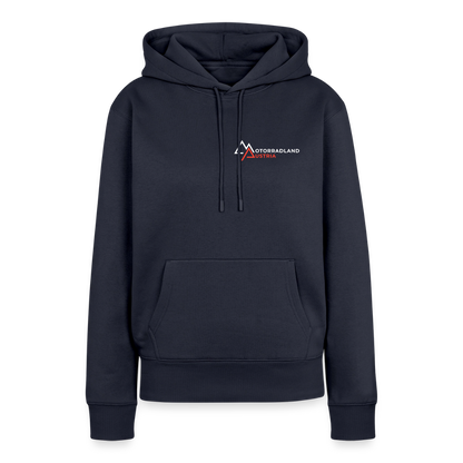Riding is my Therapy Motorrad Hoodie Damen - Navy