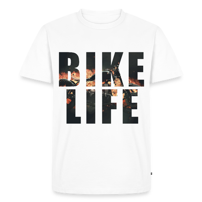 Bike Life "Retro" T-Shirt - Weiß