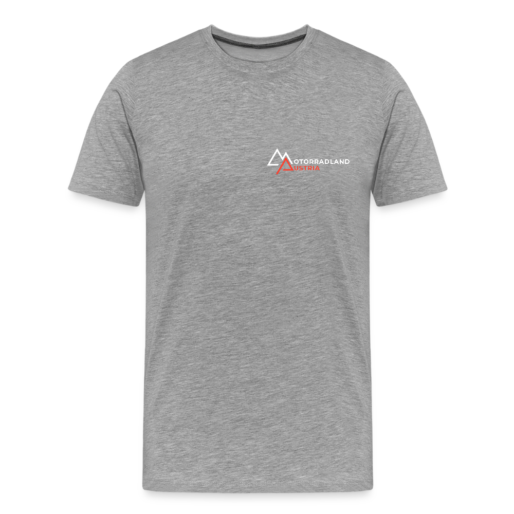 Respect for Bikers T-Shirt - Grau meliert
