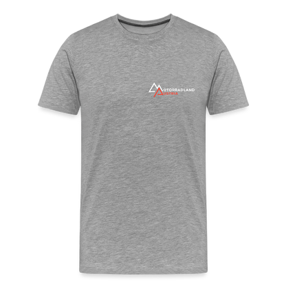 Respect for Bikers T-Shirt - Grau meliert