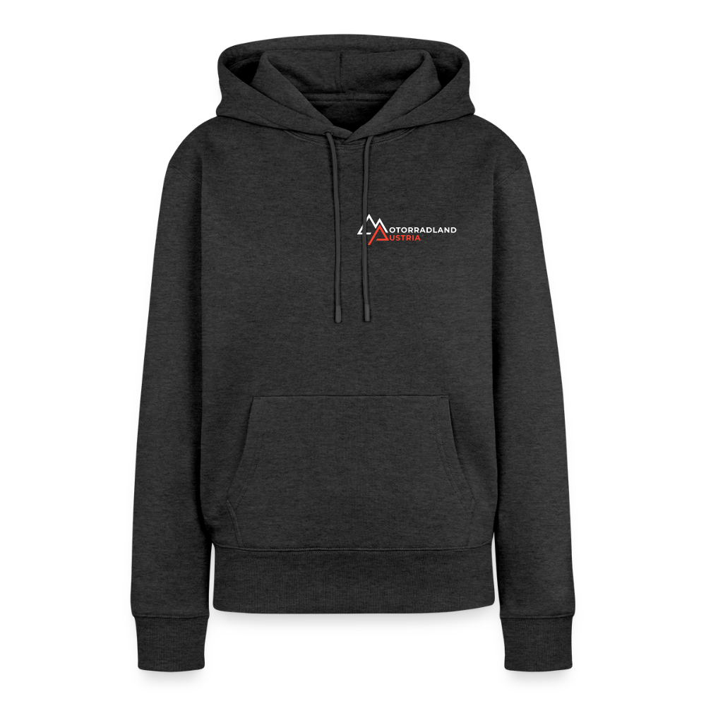 Respect for Bikers Motorrad Hoodie Damen - Anthrazit meliert