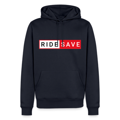 RIDE SAVE Motorrad Hoodie Herren - Navy