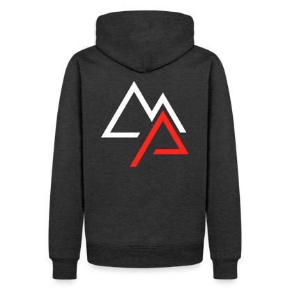 Motorrad Hoodie Herren - Anthrazit meliert