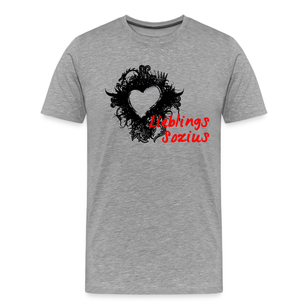 Lieblings Sozius Men - Grau meliert