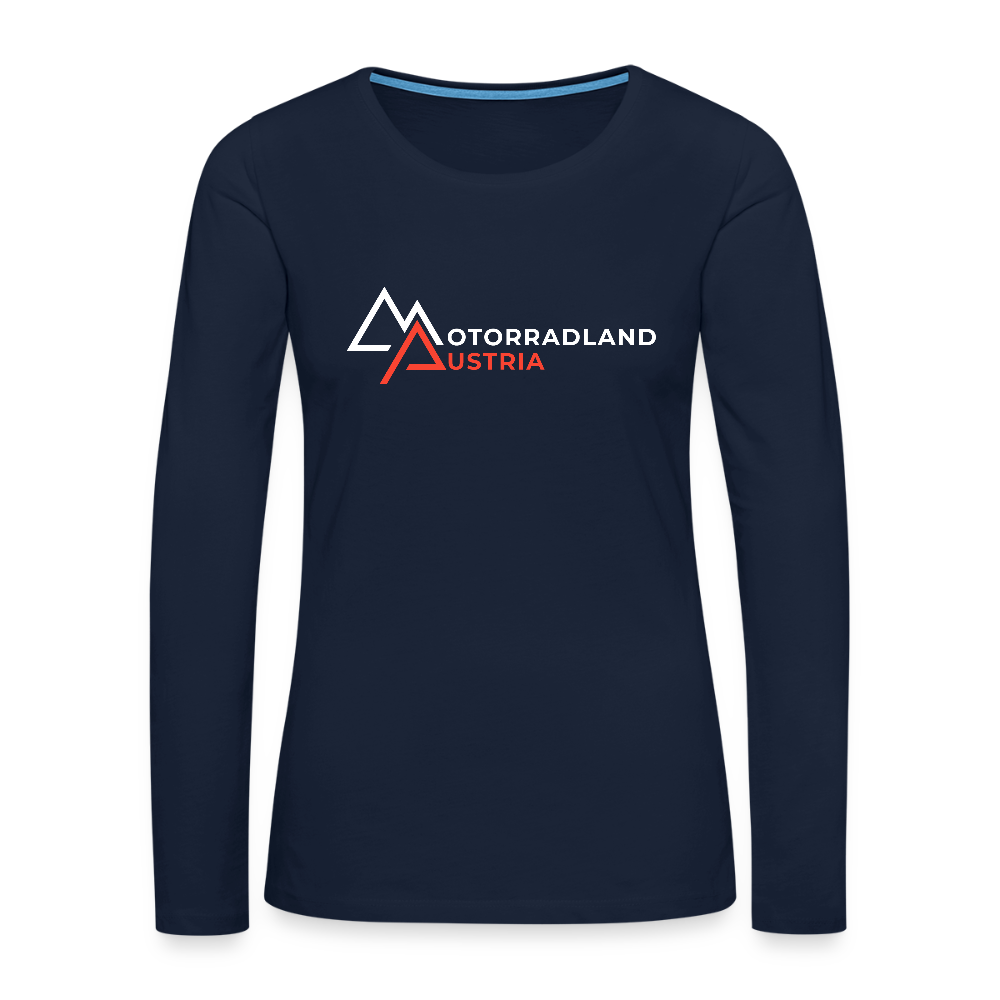 Women's Premium Longsleeve - Navy