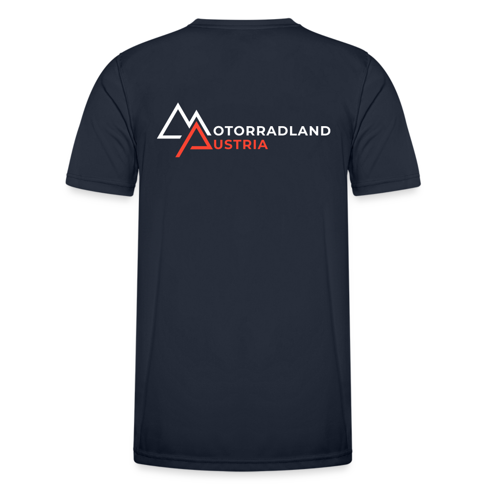 Unisex Funktions-T-Shirt - Navy
