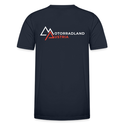 Unisex Funktions-T-Shirt - Navy