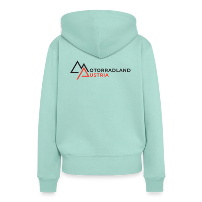 RIDE SAVE Motorrad Hoodie Damen - Mint 