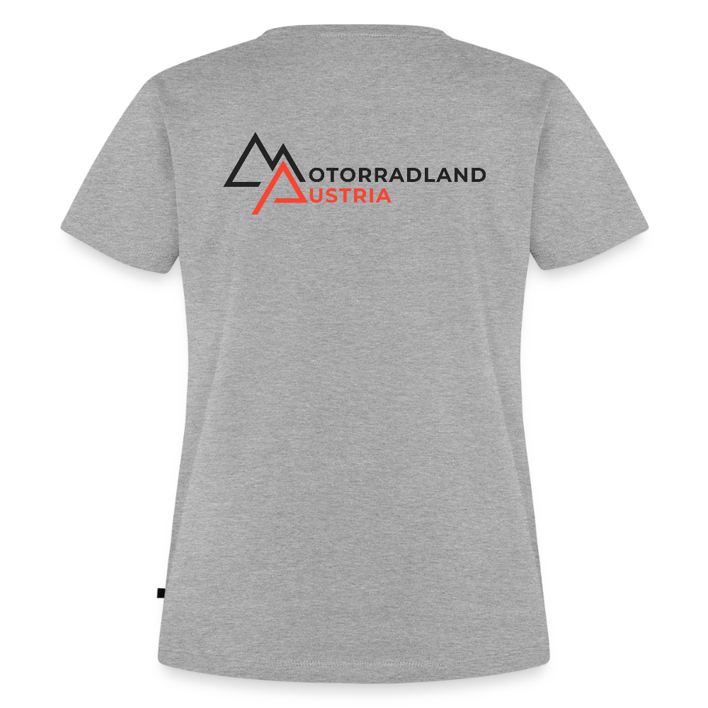 Lieblings Sozia Motorrad T-Shirt - Grau meliert