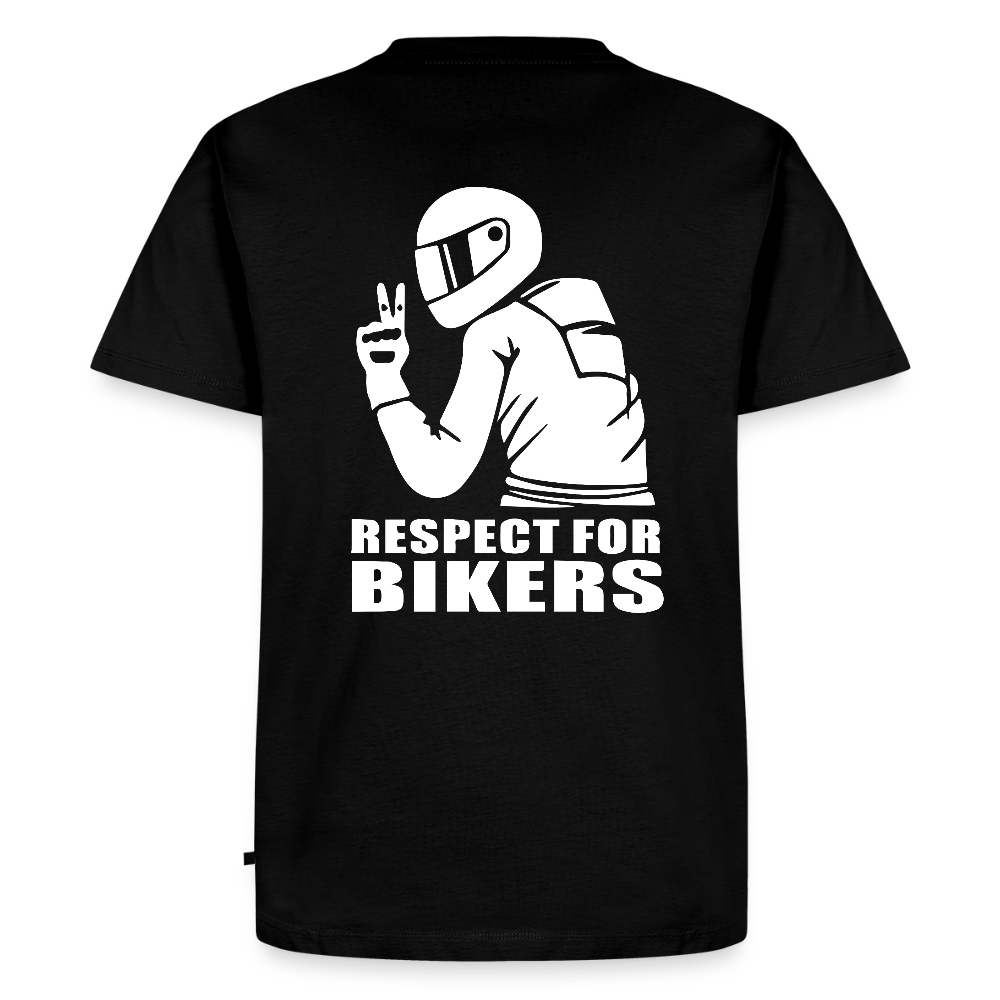 Respect for Bikers T-Shirt - Schwarz