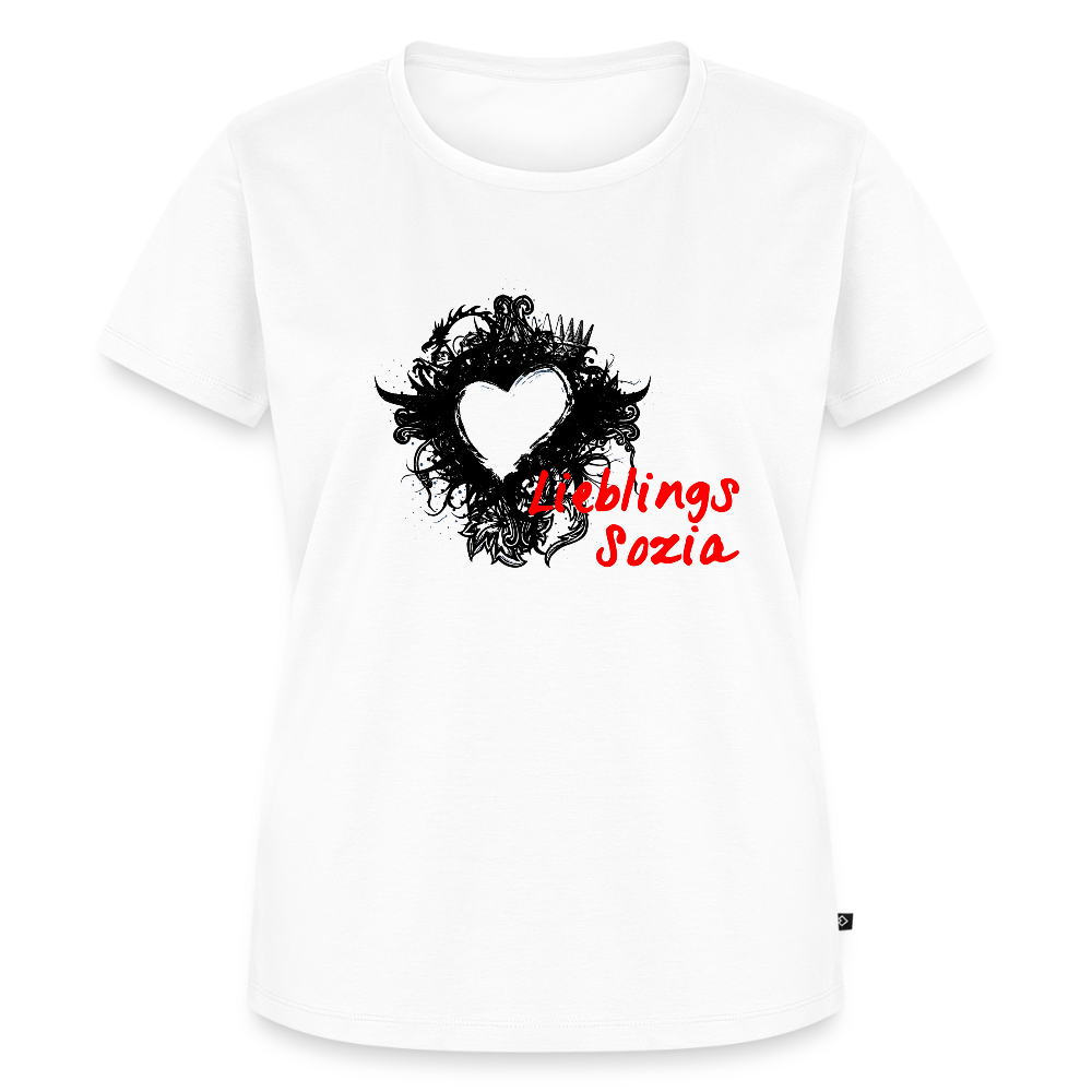 Lieblings Sozia Motorrad T-Shirt - Weiß