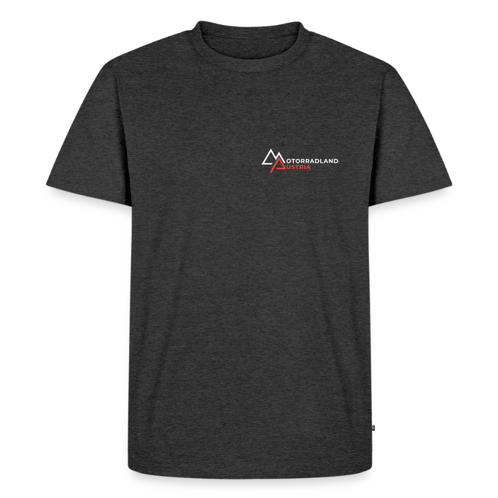 Ride Together Motorrad T-Shirt Herren - Anthrazit meliert
