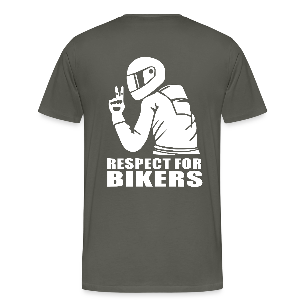 Respect for Bikers T-Shirt - Asphalt