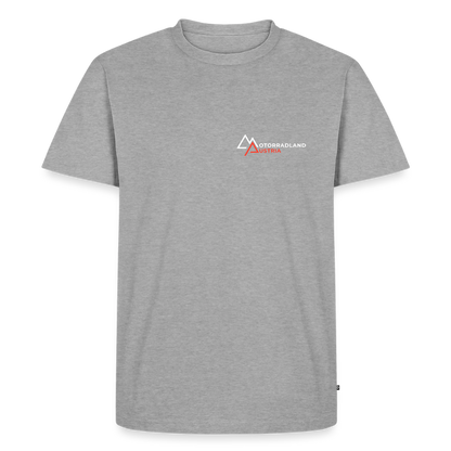 Motorrad T-Shirt Herren - Grau meliert