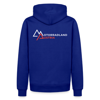 RIDE SAVE Motorrad Hoodie Herren - Royalblau