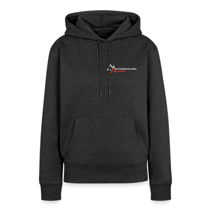 Motorrad Hoodie Damen - Anthrazit meliert