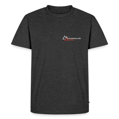 Respect for Bikers Motorrad T-Shirt Herren - Anthrazit meliert