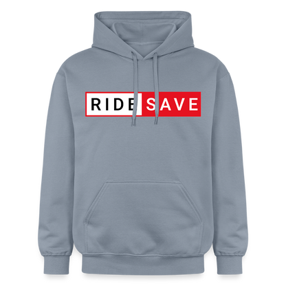 RIDE SAVE Hoodie Rosa - Blau