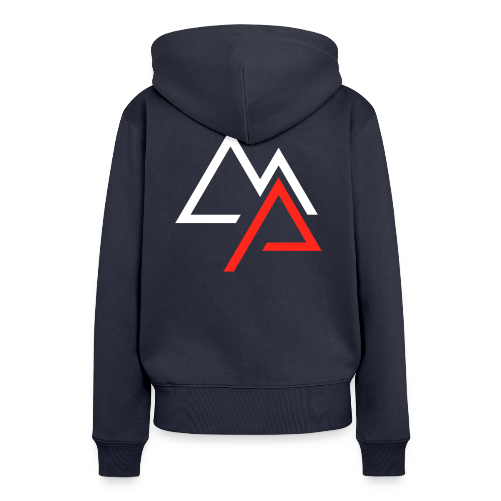 Motorrad Hoodie Damen - Navy