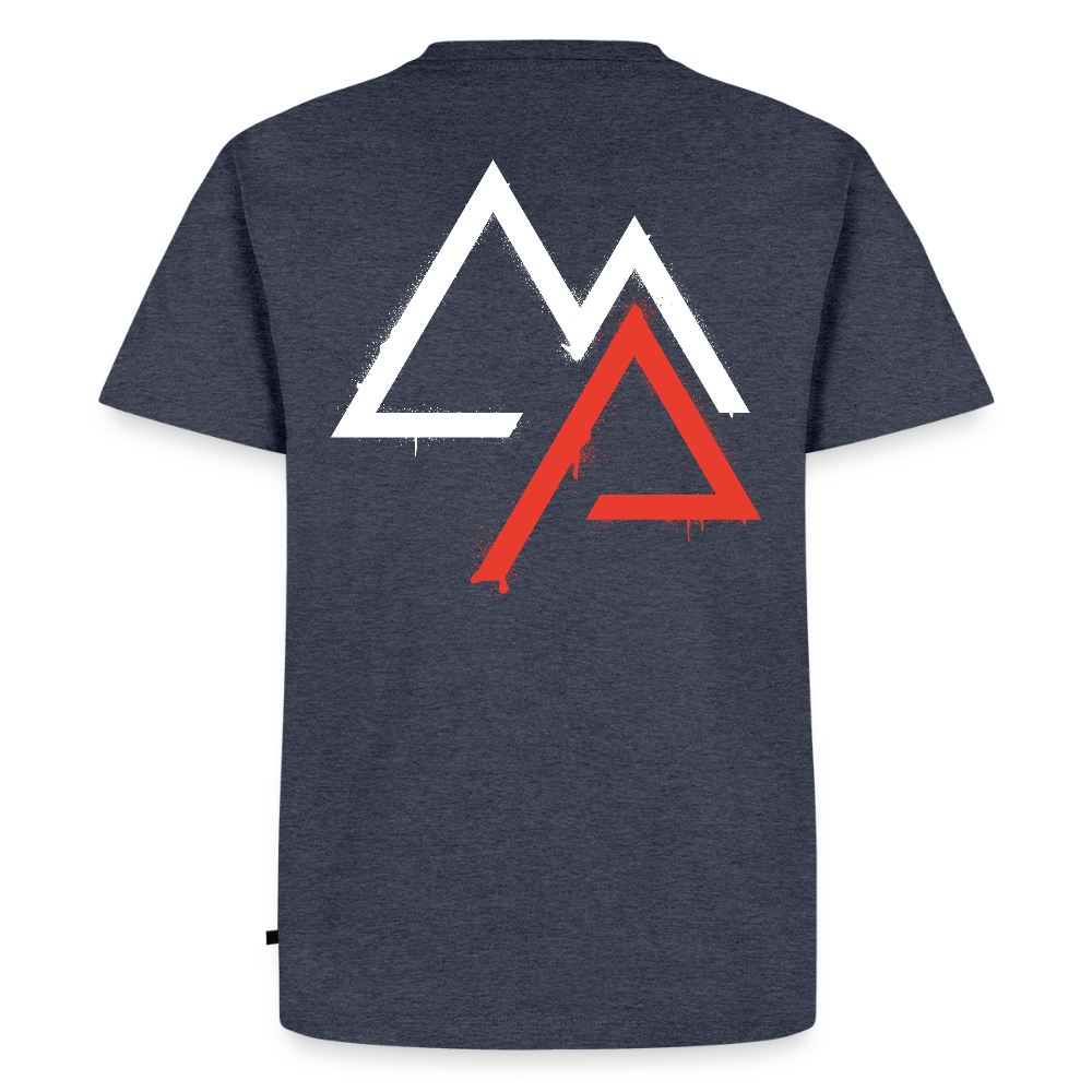 Weil Biken geil ist! T-Shirt - Jeansblau 