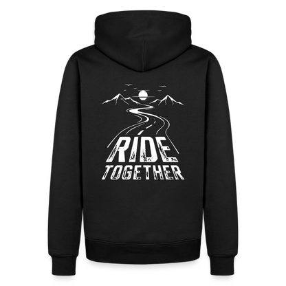 Ride Together Motorrad Hoodie Herren - Schwarz