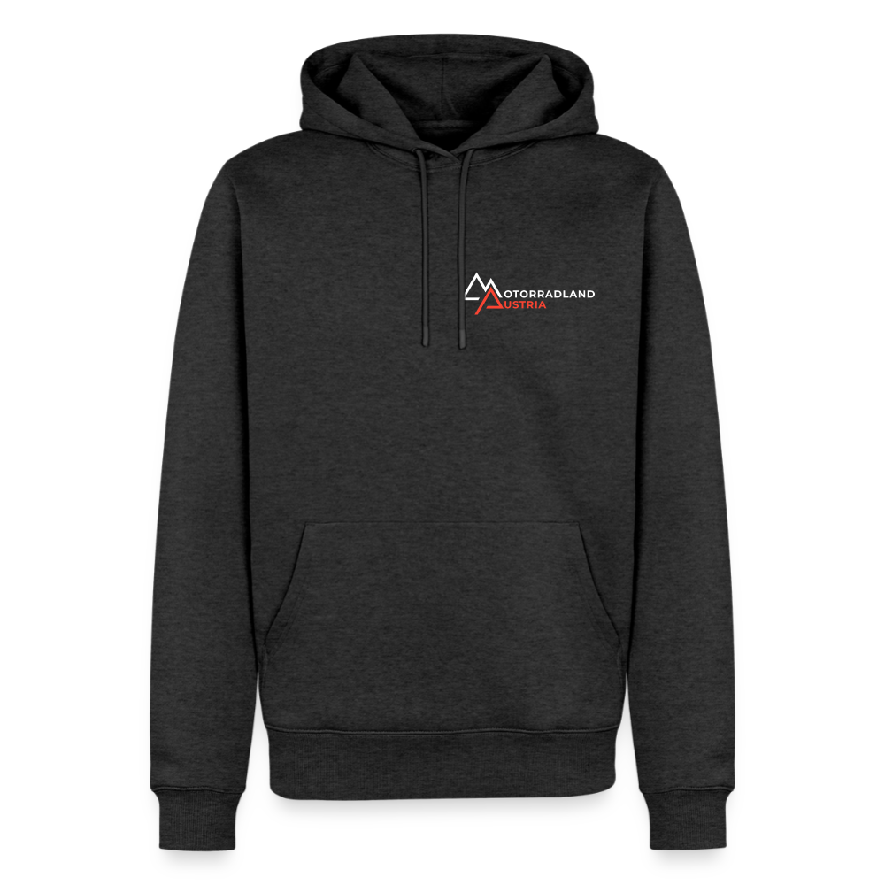 Respect for Bikers Motorrad Hoodie Herren - Anthrazit meliert