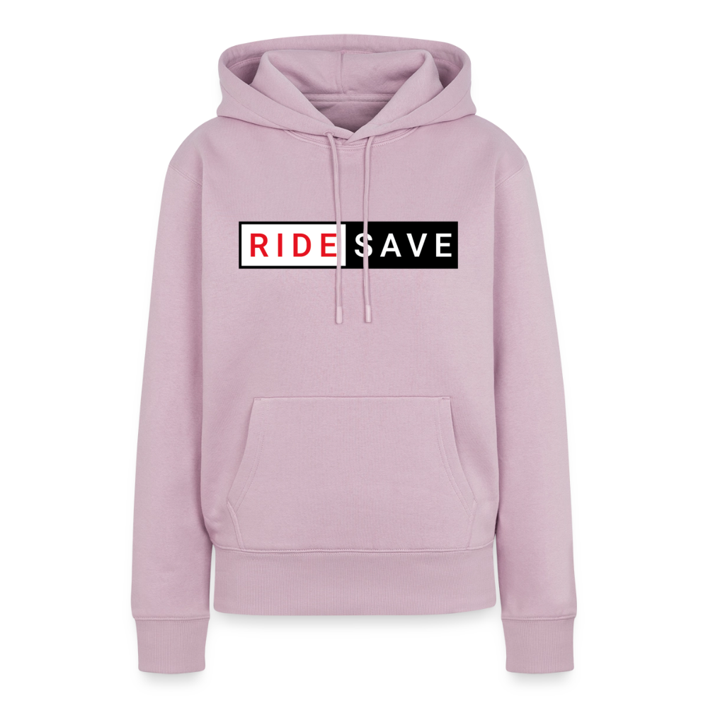 RIDE SAVE Motorrad Hoodie Damen - Altrosa