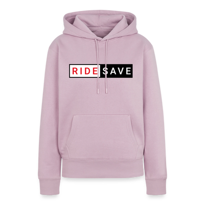 RIDE SAVE Motorrad Hoodie Damen - Altrosa