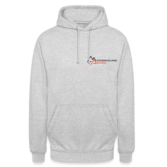 Bike Life Retro Hoodie - Hellgrau meliert