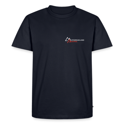 Respect for Bikers Motorrad T-Shirt Herren - Navy