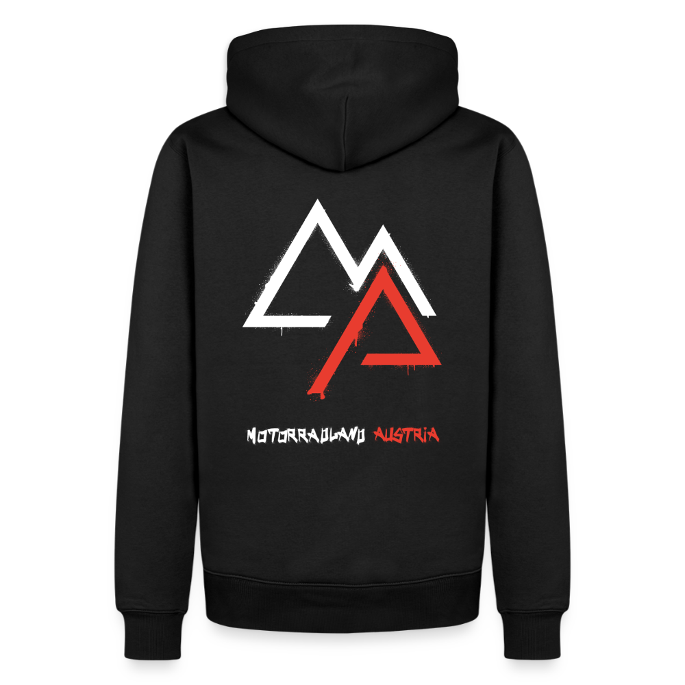 Weil Biken geil ist! Motorrad Hoodie Herren - Schwarz