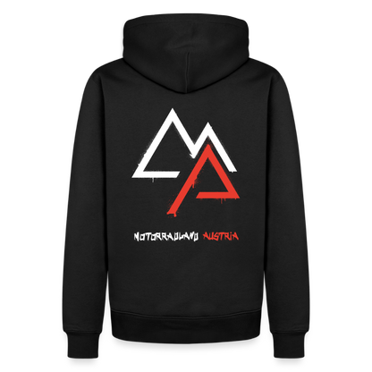 Weil Biken geil ist! Motorrad Hoodie Herren - Schwarz