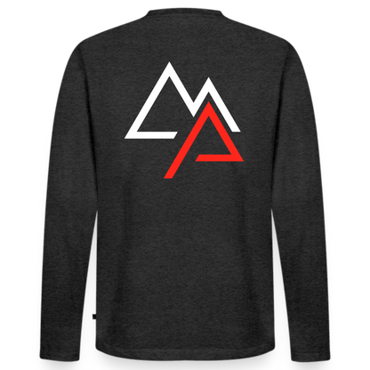 Motorrad Longsleeve Herren - Anthrazit meliert