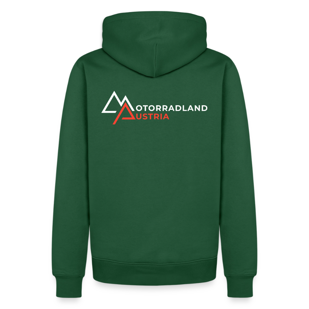 RIDE SAVE Motorrad Hoodie Herren - Flaschengrün