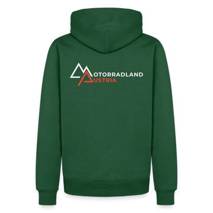 RIDE SAVE Motorrad Hoodie Herren - Flaschengrün