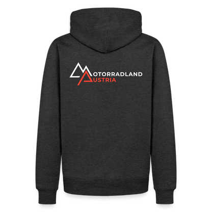 RIDE SAVE Motorrad Hoodie Herren - Anthrazit meliert
