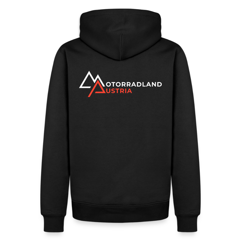 RIDE SAVE Motorrad Hoodie Herren - Schwarz